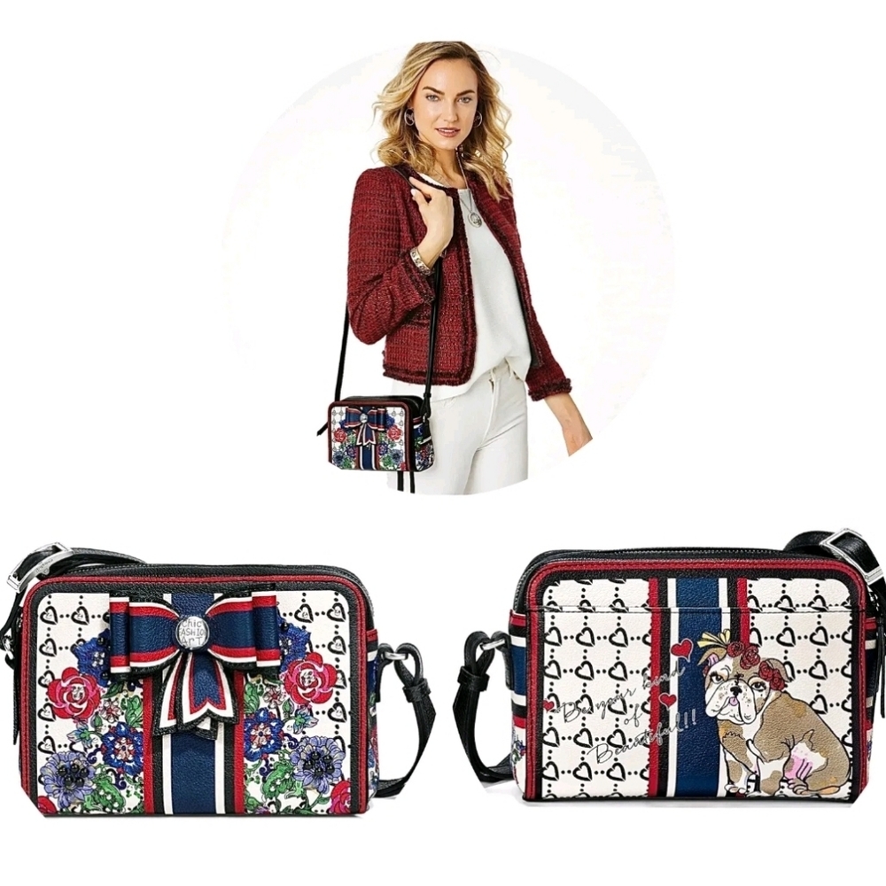 NWT Brighton Fashionista Allure Pug Purse